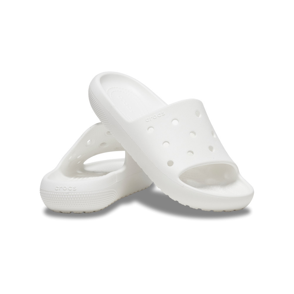 CROCS รองเท้าแตะผู้ใหญ่ CLASSIC CROCS SLIDE รุ่น 209401100 - WHITE