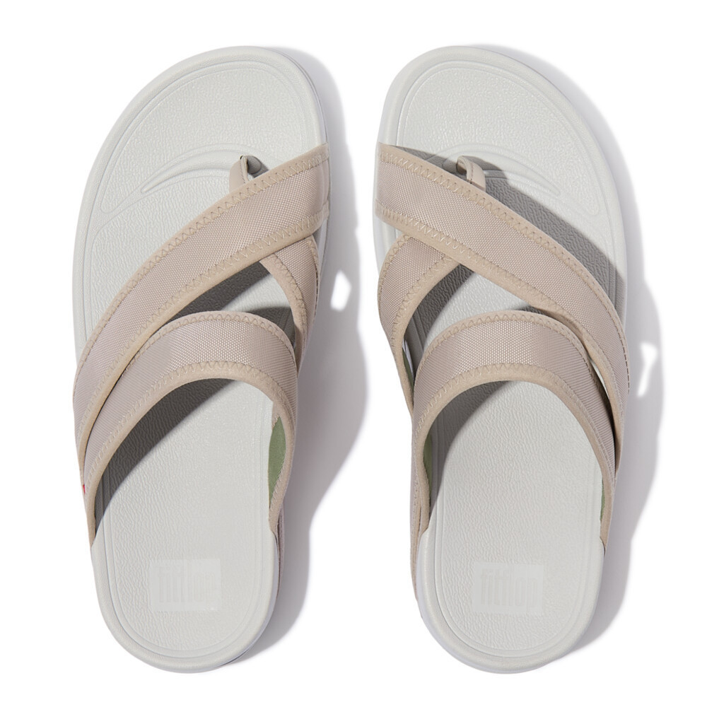 FITFLOP SLING WATER-RESISTANT รองเท้าแตะแบบหูหนีบผู้ชาย รุ่น GT9-C54 สี BEIGE