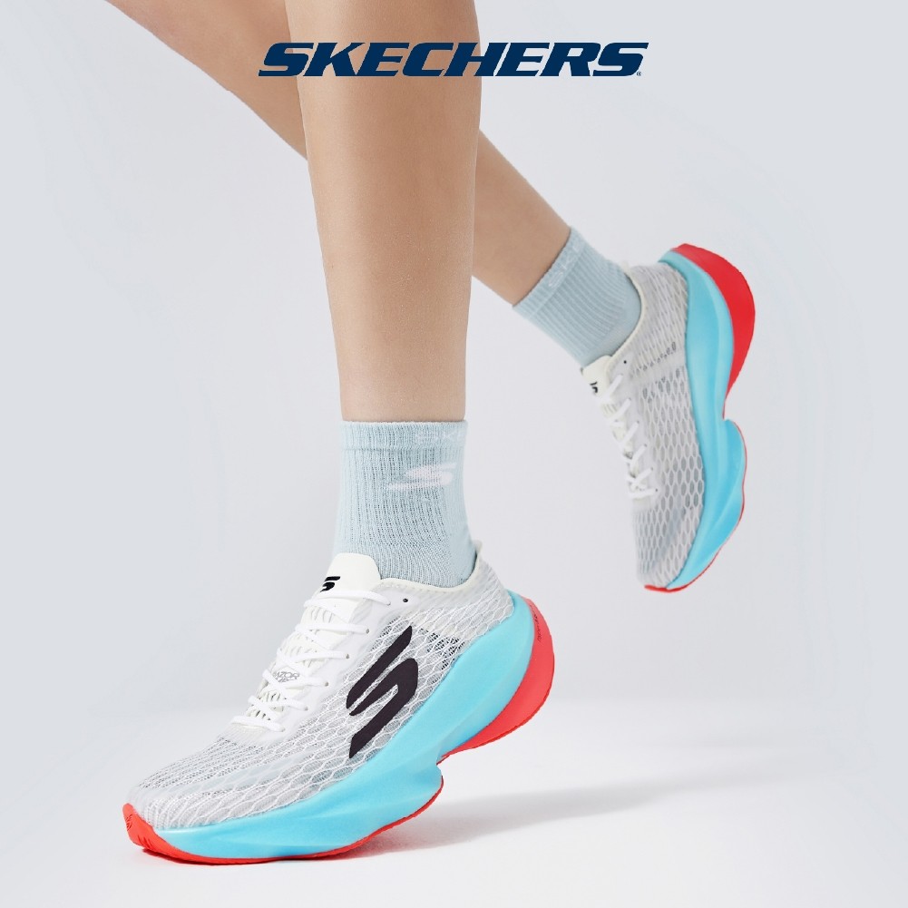Skechers สเก็ตเชอร์ส รองเท้าผู้หญิง Women SKX Aero Tempo Tech Running Shoes - 172091-WTQ
