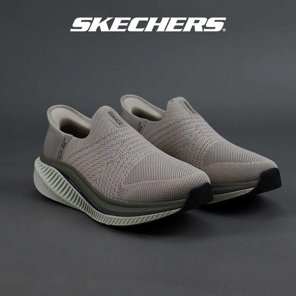 Skechers สเก็ตเชอร์ส รองเท้าผู้ชาย Men GOwalk Max Cushioning Jasey Walking Shoes - 216353-TPE