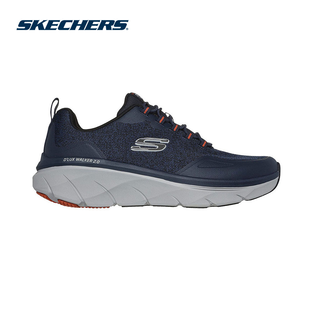 Skechers สเก็ตเชอร์ส รองเท้าลำลองผู้ชาย Men Sport D'Lux Walker 2.0 Steadyway Casual Shoes - 232719-NVOR