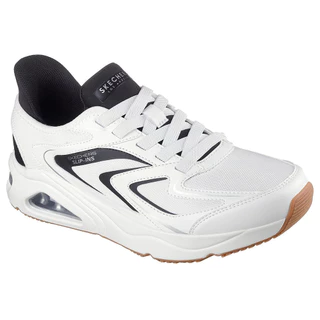 Skechers สเก็ตเชอร์ส รองเท้าผู้ชาย Men Slip-ins SKECHERS Street Tres-Air Uno Vision-Airy Shoes - 183083-WBK