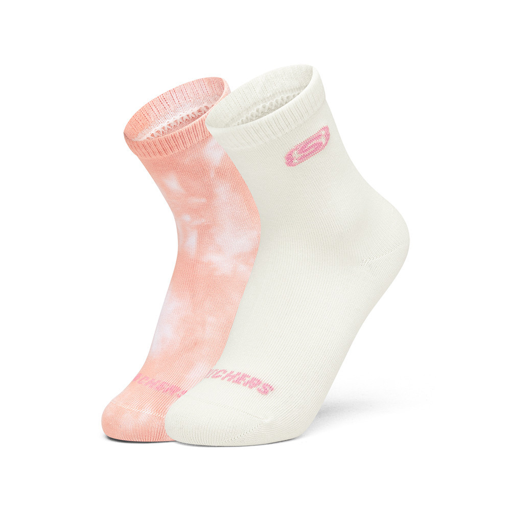 Skechers สเก็ตเชอร์ส ถุงเท้าครึ่งแข้งเด็ก Kid Unisex Crew Sock Accessory - P324K035-04GY