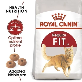 Royal Canin Fit 4kg อาหารเม็ดแมวโต รูปร่างดี อายุ 1 ปีขึ้นไป (Dry Cat Food, โรยัล คานิน)