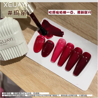 สีเจลไซรัปแดงเชอรี่ เพิ่มความสว่างของนิ้วมือ ขนาด15 ml