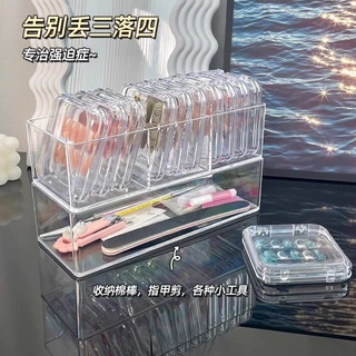 กล่องใสใส่เล็บปลอม เพิ่มความหรูหรา สินค้าพร้อมส่งจากไทย