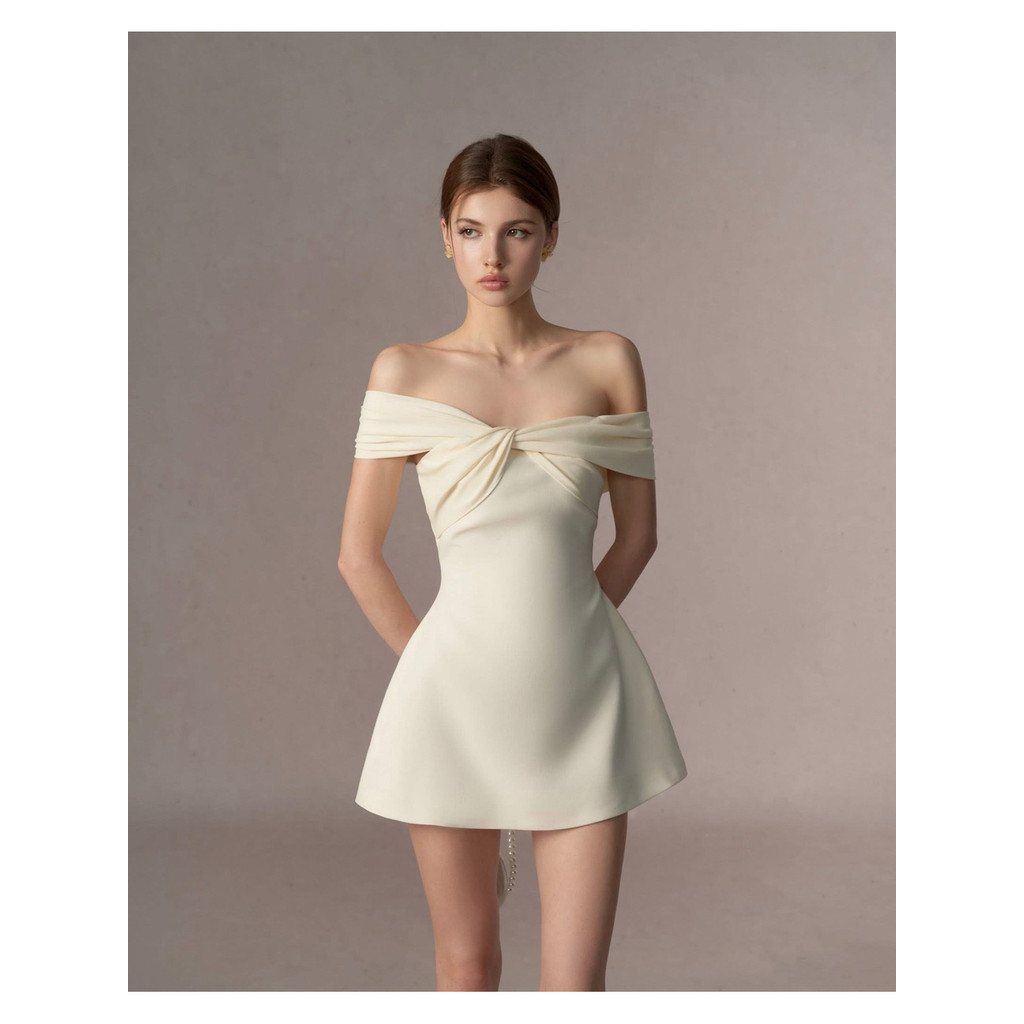 LEENA DRESS -จากแบรนด์ REDBEAN ชุดเวียดนามพร้อมส่ง ไม่ต้องรอพรีออเดอร์