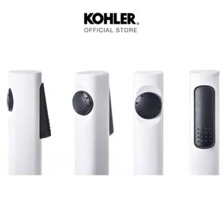 KOHLER Cuff hygiene spray w/hose and fixed wall bracket สายฉีดชำระ สีขาว K-98100X-B-0​