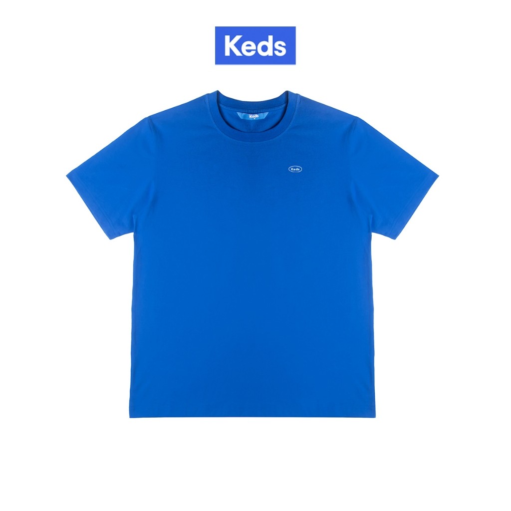 KEDS เสื้อยืด รุ่น KEDS LOOSE T-SHIRT สีฟ้า ( F24APT02014 )
