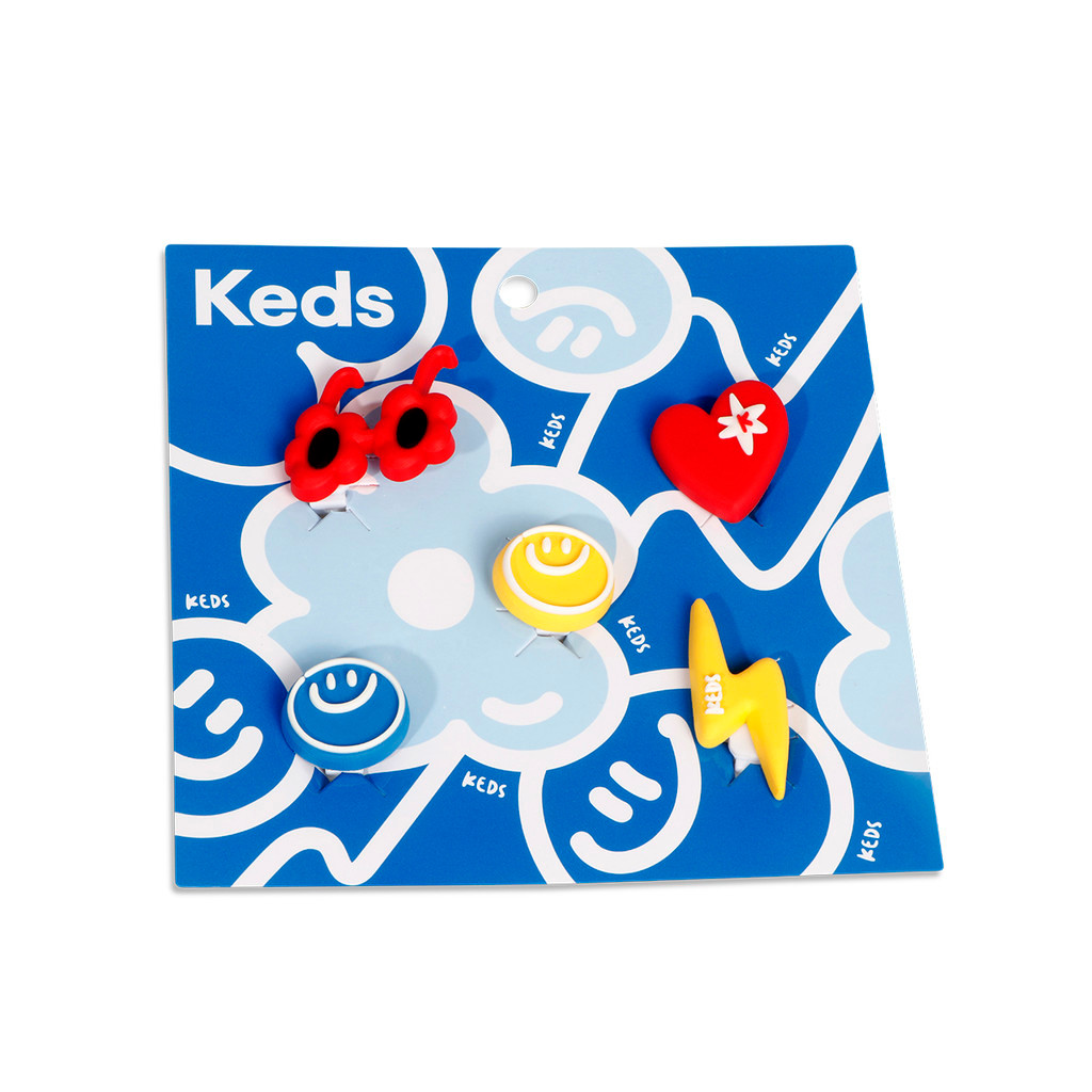 KEDS SHOE LACES CHARM รุ่น GIRL POWER หลากสี ( KF24ACL01007 )