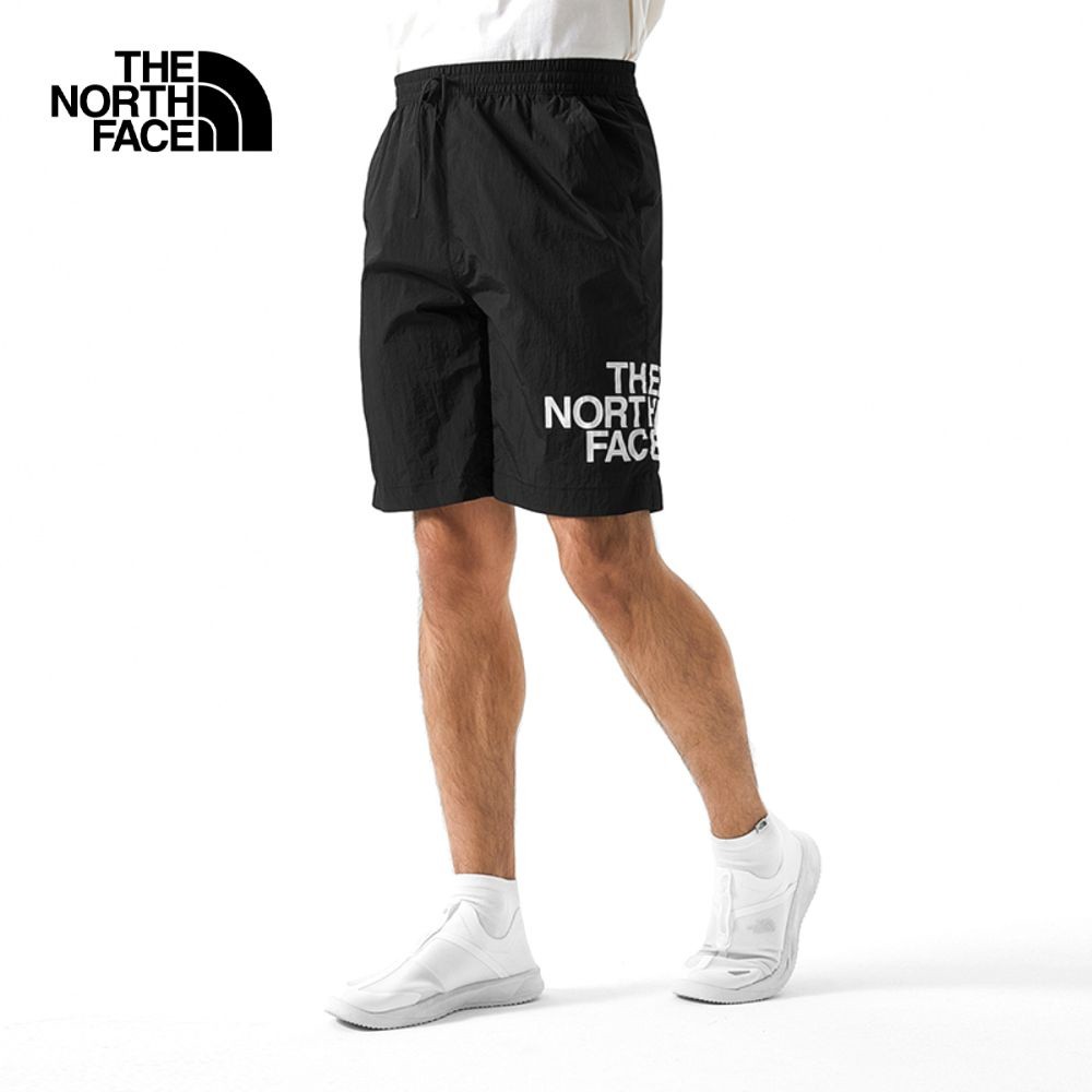 THE NORTH FACE M BRANDING LOGO WOVEN SHORT - TNF BLACK กางเกงขาสั้น ผู้ชาย (ดูตารางไซซ์ ASIA/AP)