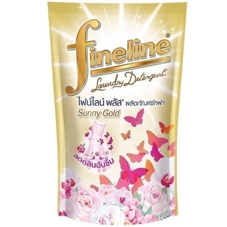 FINELINE ไฟน์ไลน์พลัสผลิตภัณฑ์น้ำยาซักผ้าชนิดน้ำซันนี่โกลด์ 550มล. [8851989033365]