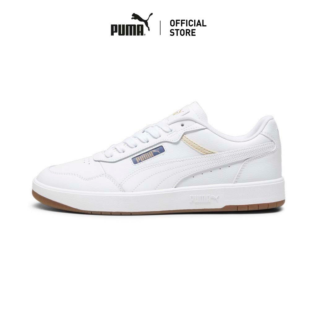 PUMA BASICS - รองเท้าผ้าใบคอร์ทอัลตร้า สีขาว - 38936811