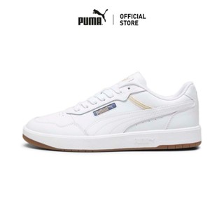PUMA BASICS - รองเท้าผ้าใบคอร์ทอัลตร้า สีขาว - 38936811