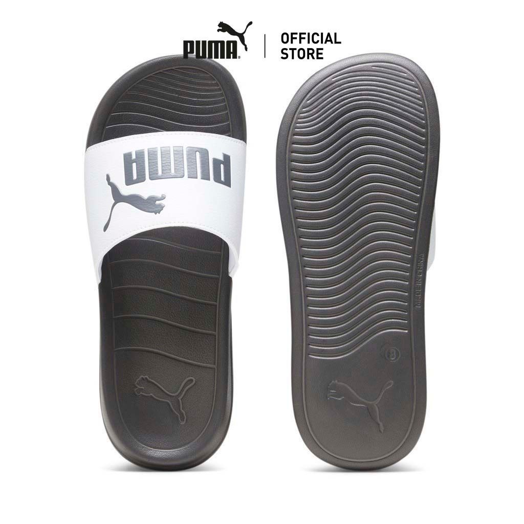 PUMA BASICS - รองเท้าแตะ Popcat 20 สีขาว - 37227936