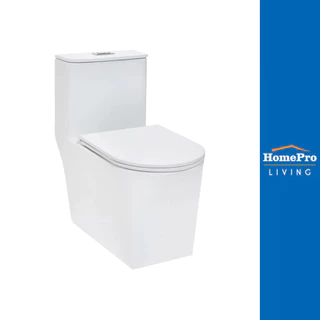 MOYA สุขภัณฑ์ 1 ชิ้น 301 3/6 ลิตร สีขาว จัดส่งโดย HomePro ชักโครก โถส้วม