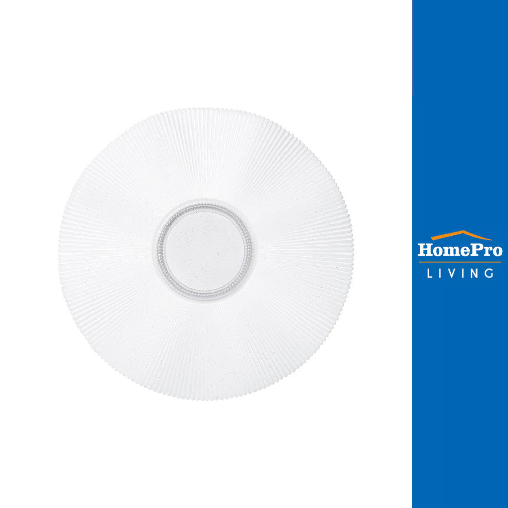 CARINI ไฟเพดาน LED R1038-L1 19 นิ้ว 55 วัตต์ DAYLIGHT/COOL WHITE/WARM WHITE สีขาว จัดส่งโดย HomePro