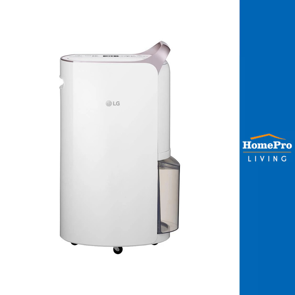 LG เครื่องลดความชื้น PuriCare Dehumidifier รุ่น MD19GQGA1 80 ตารางเมตร 19 ลิตร สีขาว