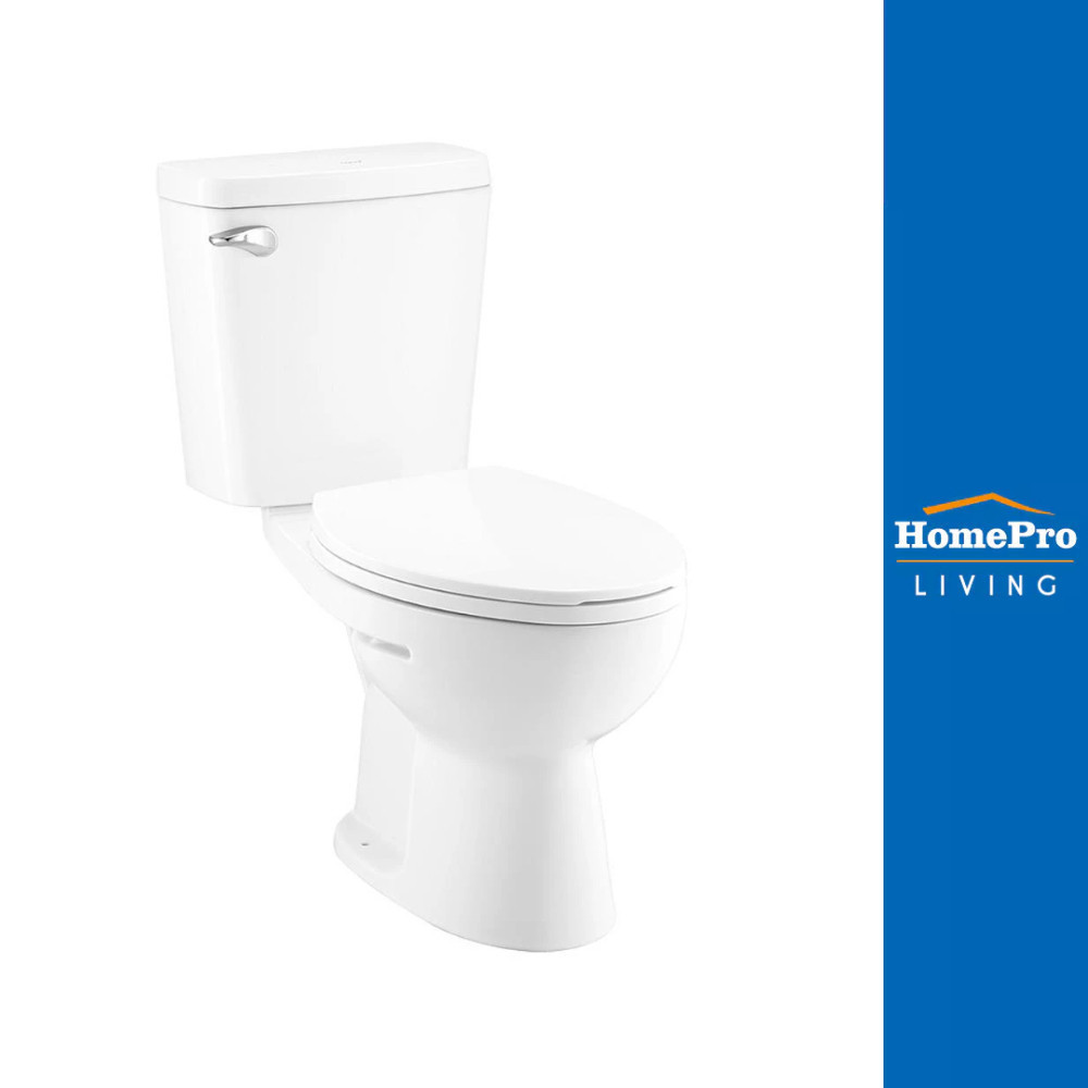 [สินค้าไม่รวมติดตั้ง] COTTO สุขภัณฑ์ 2 ชิ้น รุ่น C13444 4.5L สีขาว