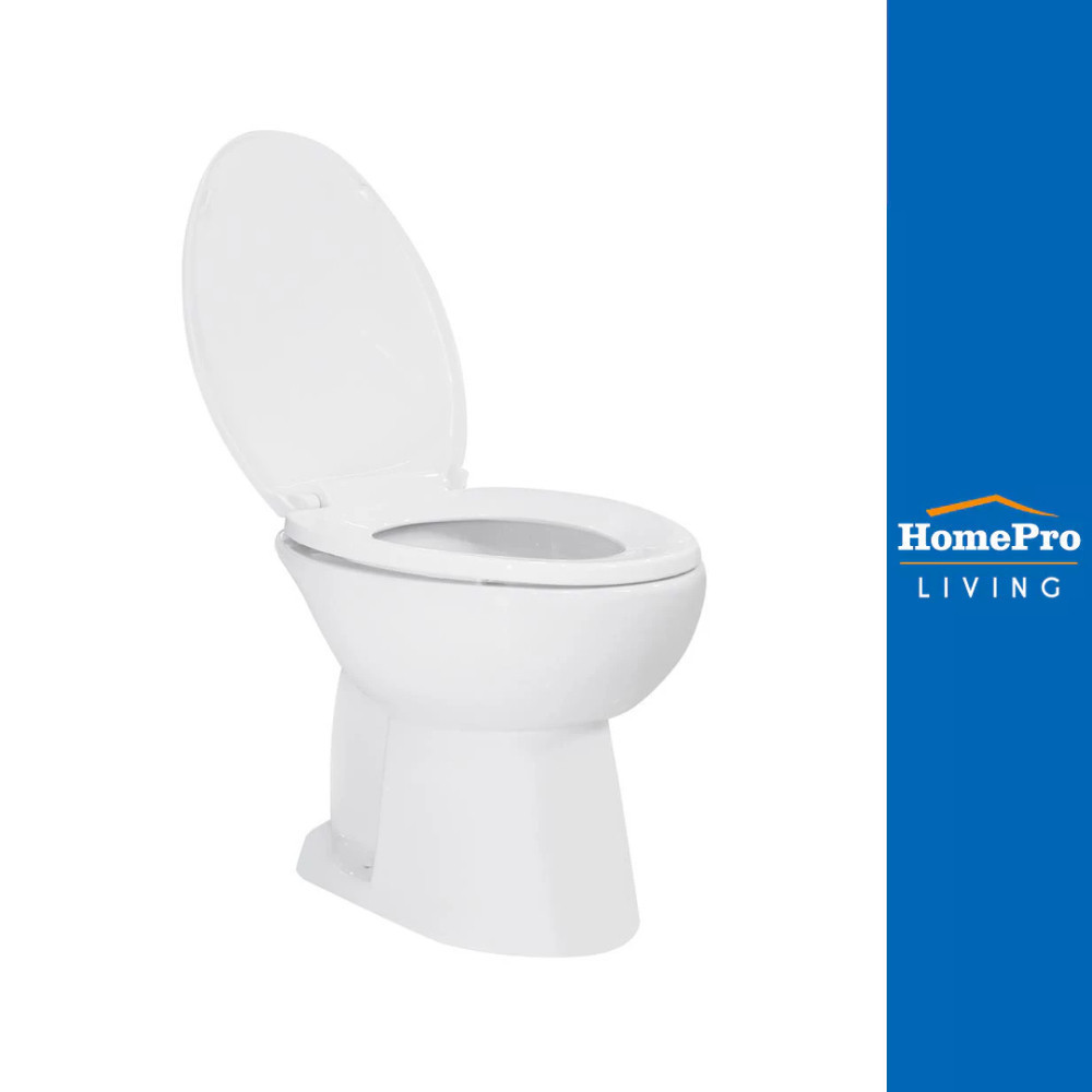 MOYA สุขภัณฑ์นั่งราบ HP-031 สีขาว จัดส่งโดย HomePro ชักโครก ชักโครกแบบราดน้ำ โถส้วม