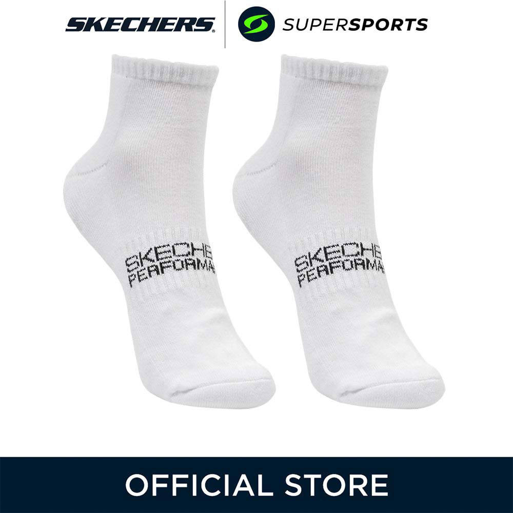 SKECHERS Performance White ถุงเท้าผู้ใหญ่ (แพ็ค 3 คู่) — صورة 2
