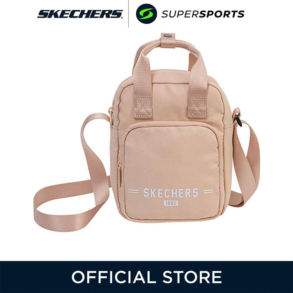 SKECHERS Cream กระเป๋าสะพายข้างผู้ใหญ่