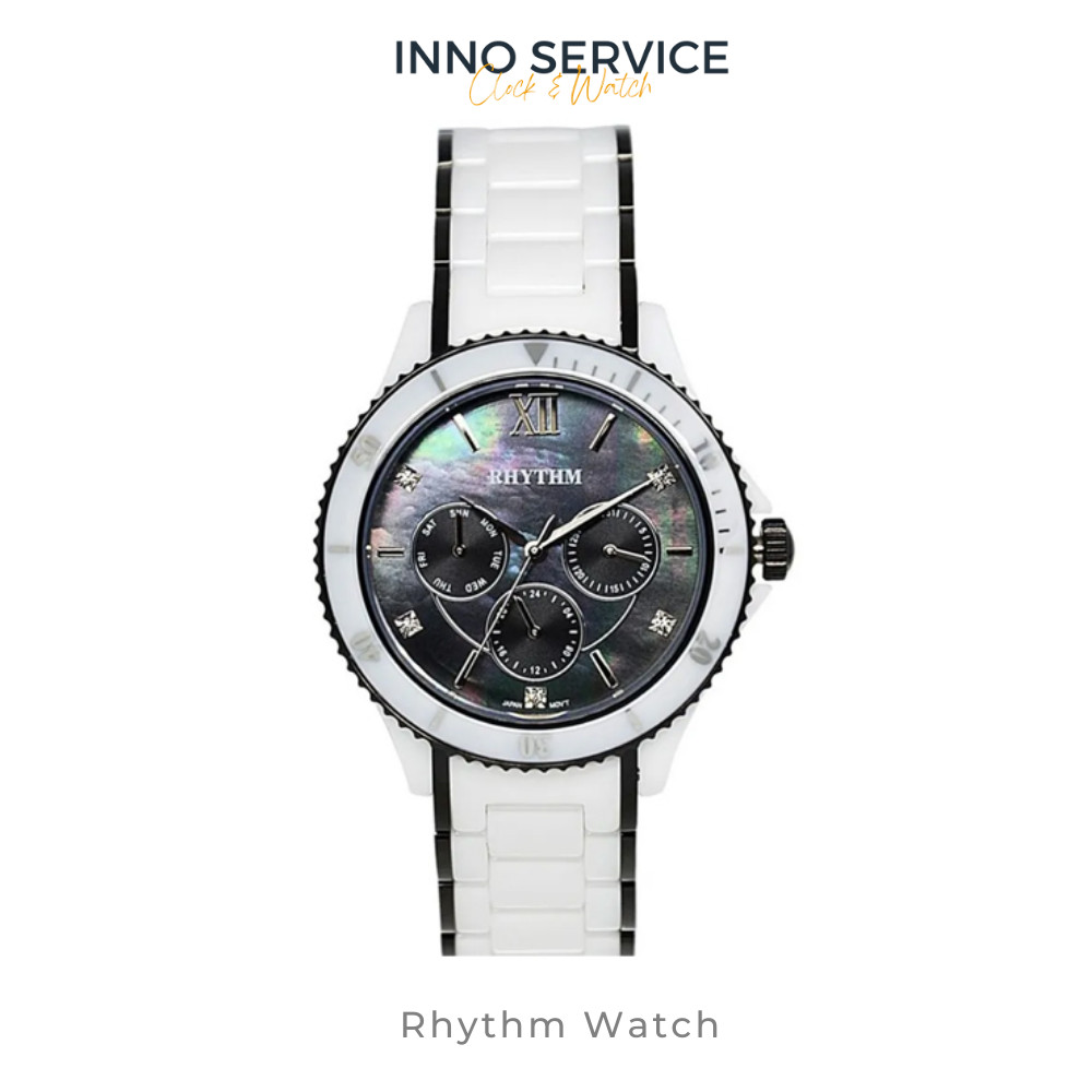 นาฬิกาข้อมือ Ceramic Watch แบรนด์ RHYTHM รุ่น C1401T02/C1401T05