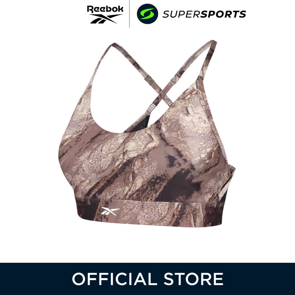 REEBOK Lux Strappy AOP สปอร์ตบราผู้หญิง