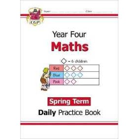 KS2 Maths Year 4 Daily Practice Book: Spring Term (Cgp Year 4 Daily Workbooks) [Paperback]