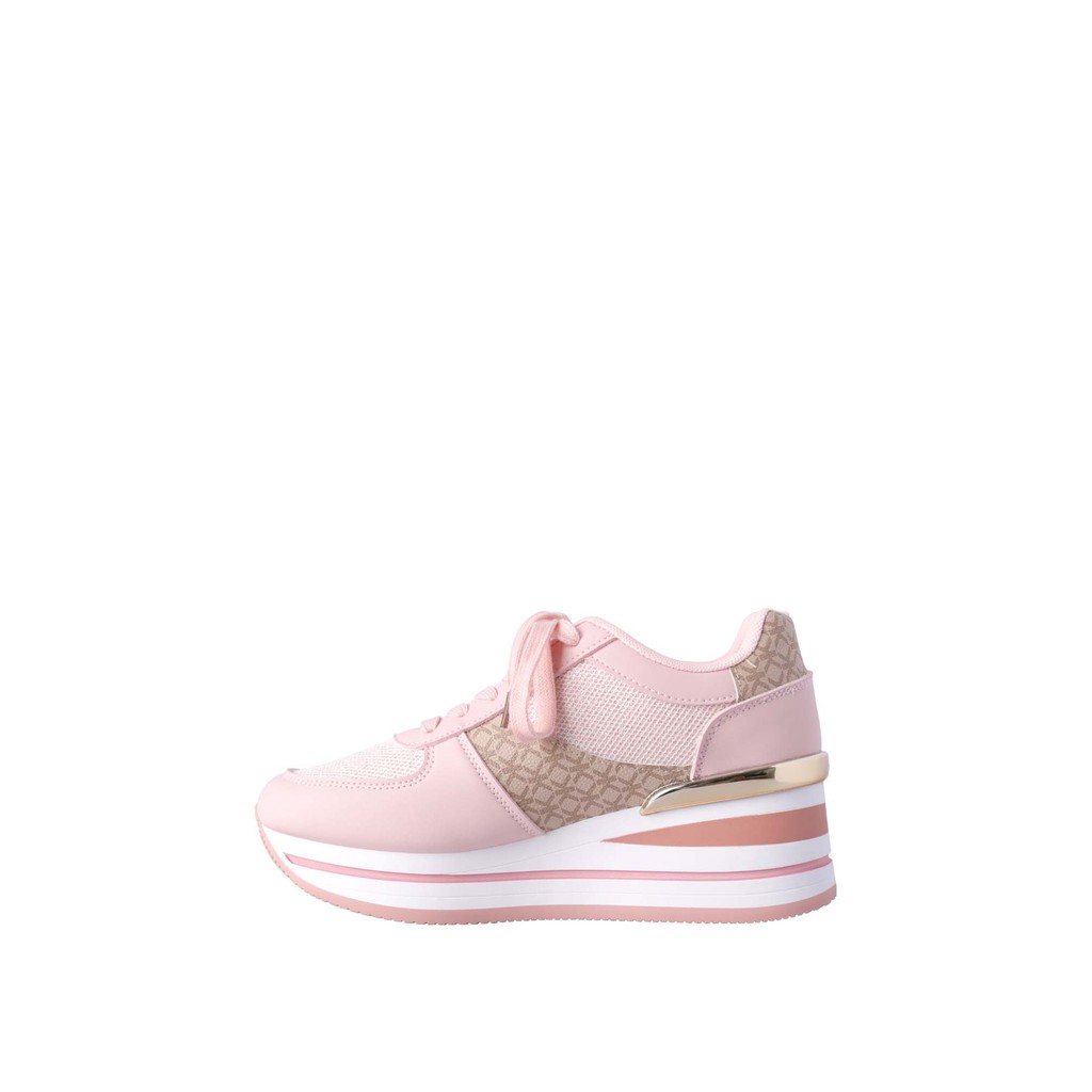 Villains SF FAYE Platform Chunky Sneakers รองเท้าผ้าใบแพลตฟอร์มผู้หญิง ส้นสูง 2.8"
