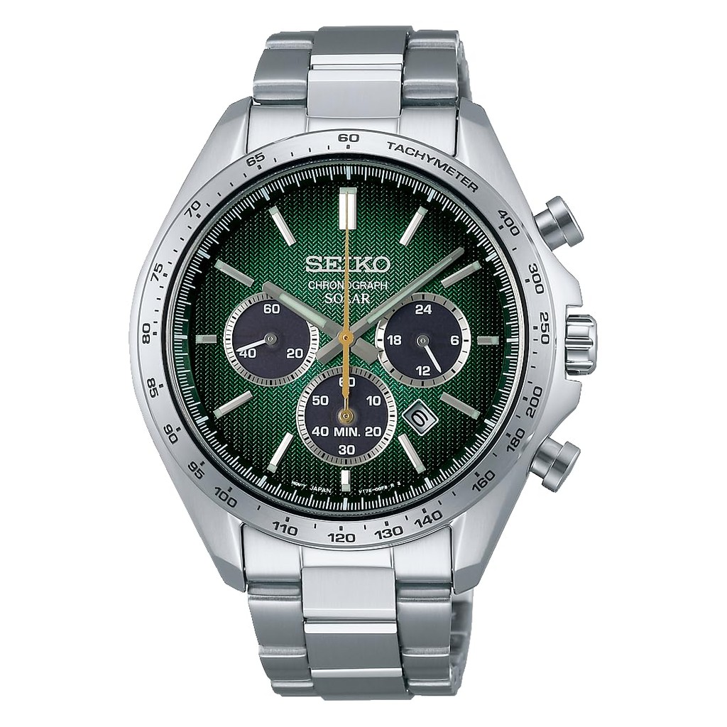 [นาฬิกา Seiko] นาฬิกา Seiko Selection Solar Chronograph The Standard Men's Brand สินค้าใหม่แท้