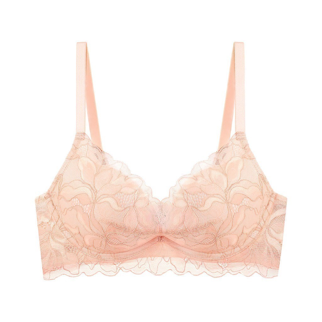 Triumph เสื้อชั้นในมีโครงดันทรงสีส้ม รุ่น Magnolia Lace WHU DV-R รหัส 10218484 สีส้ม 00EK