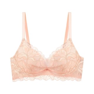 Triumph เสื้อชั้นในมีโครงดันทรงสีส้ม รุ่น Magnolia Lace WHU …