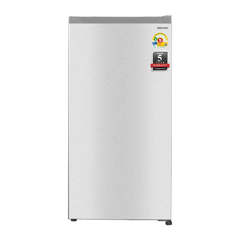 HomePro ตู้เย็น 1 ประตู  SJ-F17ST-SL 6 คิว สีเงิน แบรนด์ SHARP