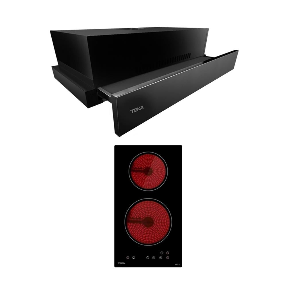 TEKA เตาฝัง+เครื่องดูดควัน VE2 NK+TLR2 62 BK จัดส่งโดย HomePro