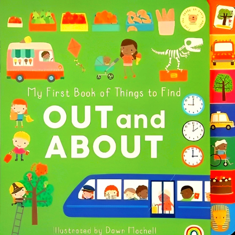 BBW หนังสือ MY FIRST BOOK OF THINGS TO FIND: OUT AND ABOUT