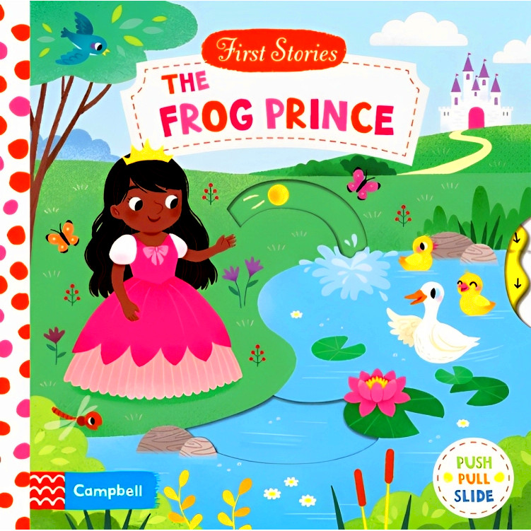 BBW หนังสือ CAMPBELL FIRST STORIES: FROG PRINCE (PUSH PULL SLI ISBNarna - 9781529017021