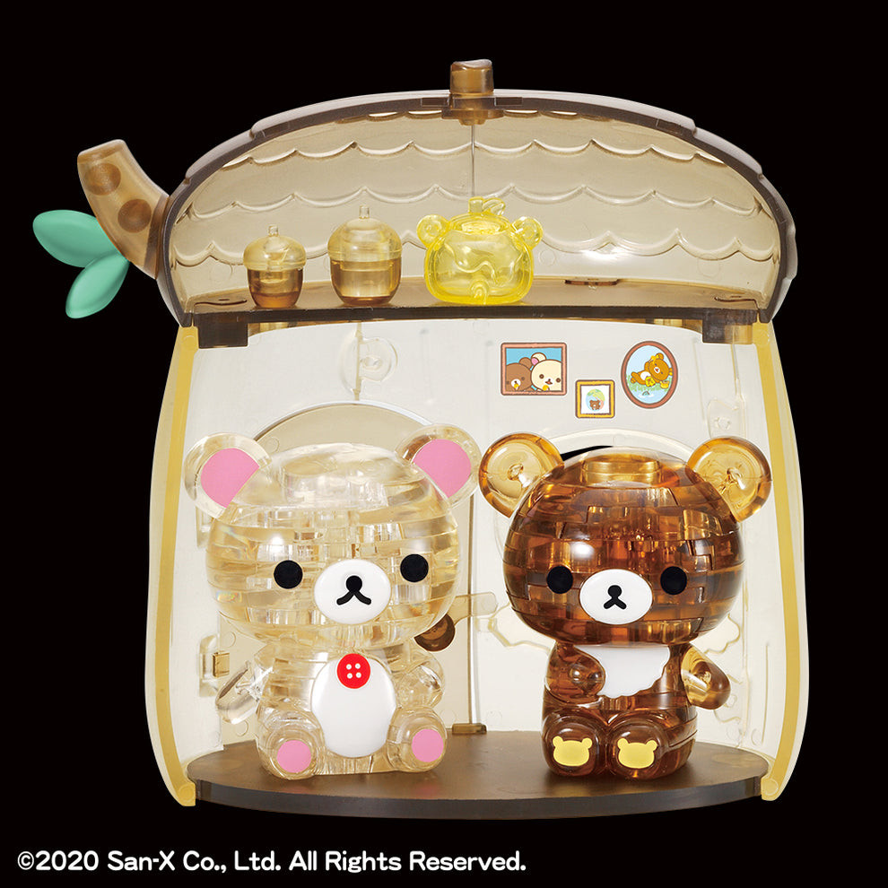 【ตรงจากญี่ปุ่น】3D Jigsaw Puzzle - Korilakkuma & Chairoi Cockuma Acorn House