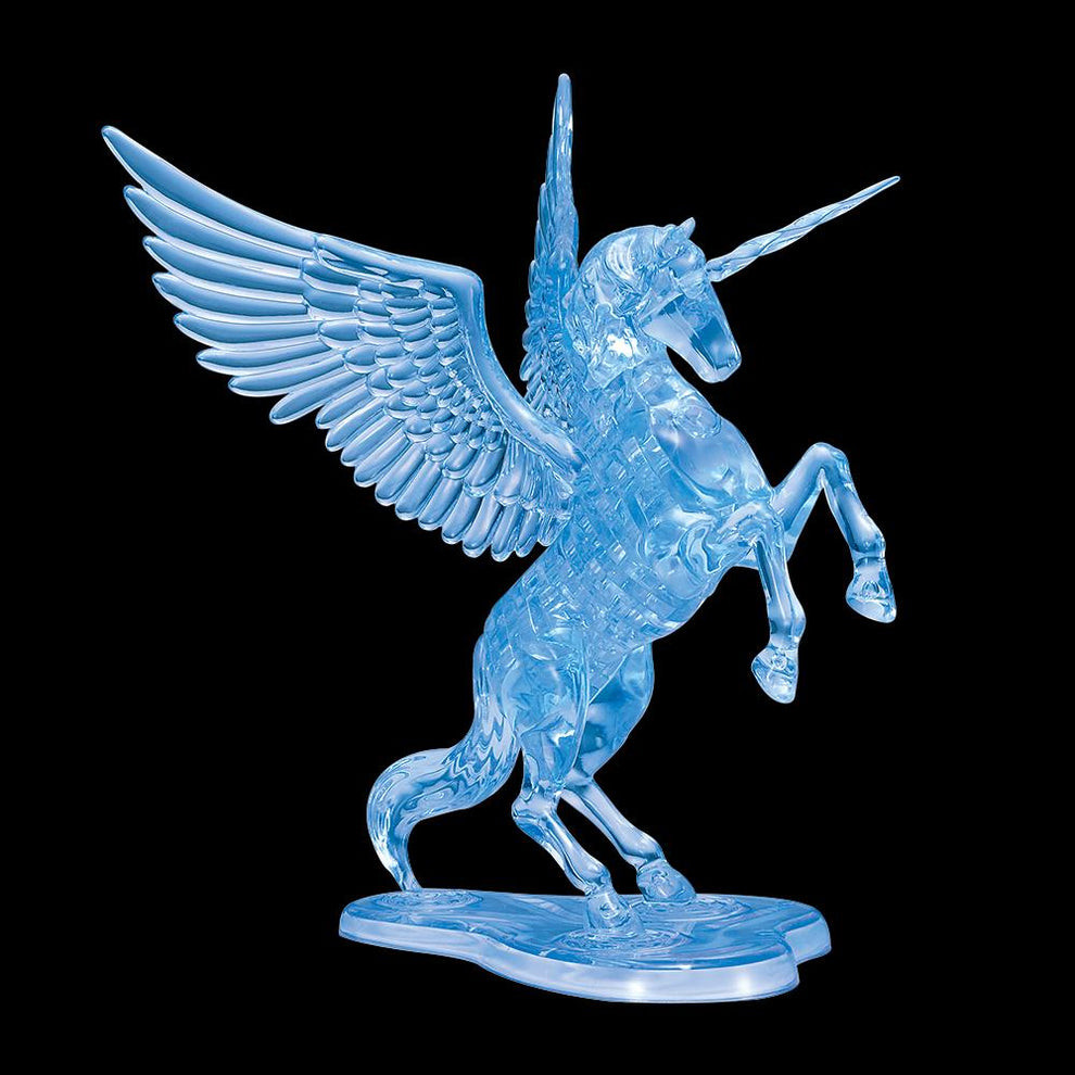 【ตรงจากญี่ปุ่น】3D Jigsaw Puzzle Unicorn Blue