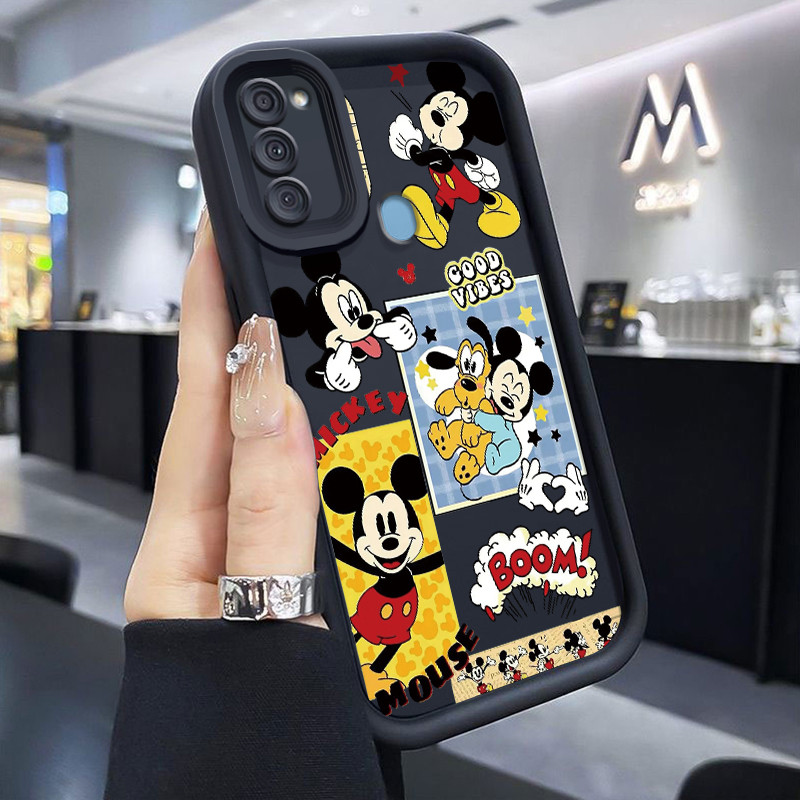เคสสำหรับ Samsung Galaxy A11 M11 เคสนิ่มซิลิโคนดูดซับแรงกระแทกแบบโดนัลด์เคสโทรศัพท์รูปเป็ด