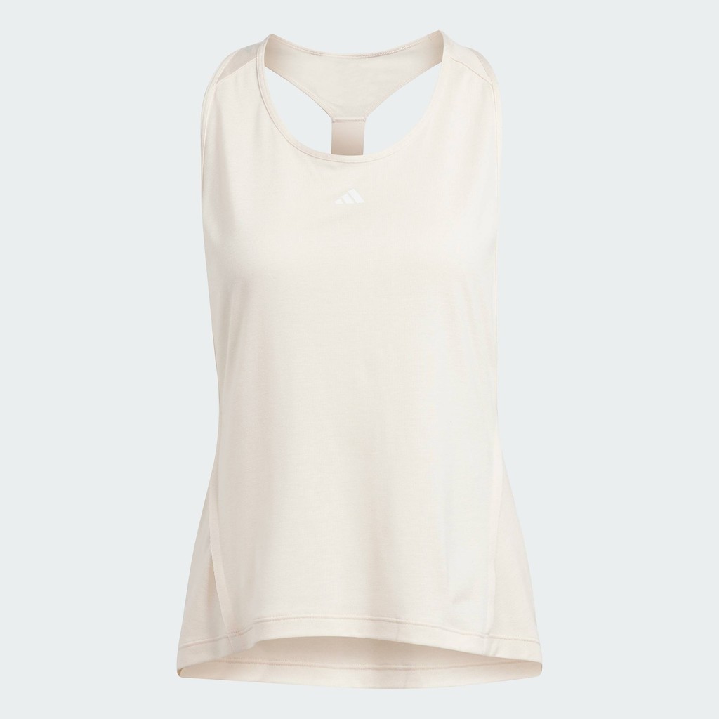 adidas เทรนนิง เสื้อกล้าม Power AEROREADY ผู้หญิง สีเบจ IM2698