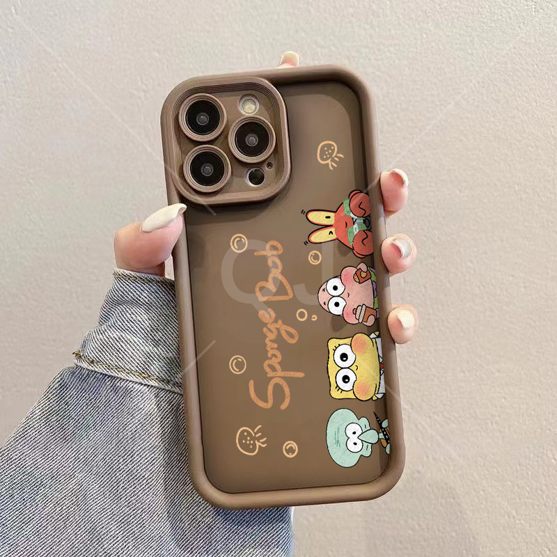 เคส Huawei Y6P Y7P Y7A Y9 Prime 2019 Y9 2019 Y7 Pro 2019 Y9S Y7 2019 Y6S Y6 Pro 2019 Y6 2019 Y7 Prime 2019 Y5P Y9A Y5 2018 Y6 Prime 2019 Y5 Prime 2018 Y5 Lite 2018 การ์ตูน Bikini Bottom กรณีโทรศัพท์