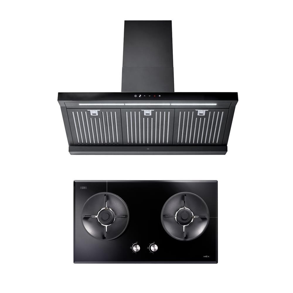 MEX เตาฝัง+เครื่องดูดควัน V7812MHR+K635BFB90 จัดส่งโดย HomePro