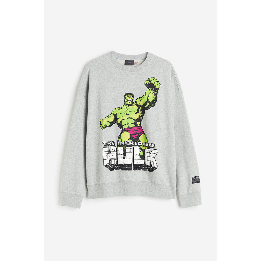 H&M Man Oversized Fit Printed sweatshirt 1218803_3
