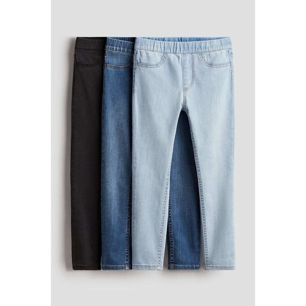 H&M Girl 3-pack denim jeggings 1228535_3