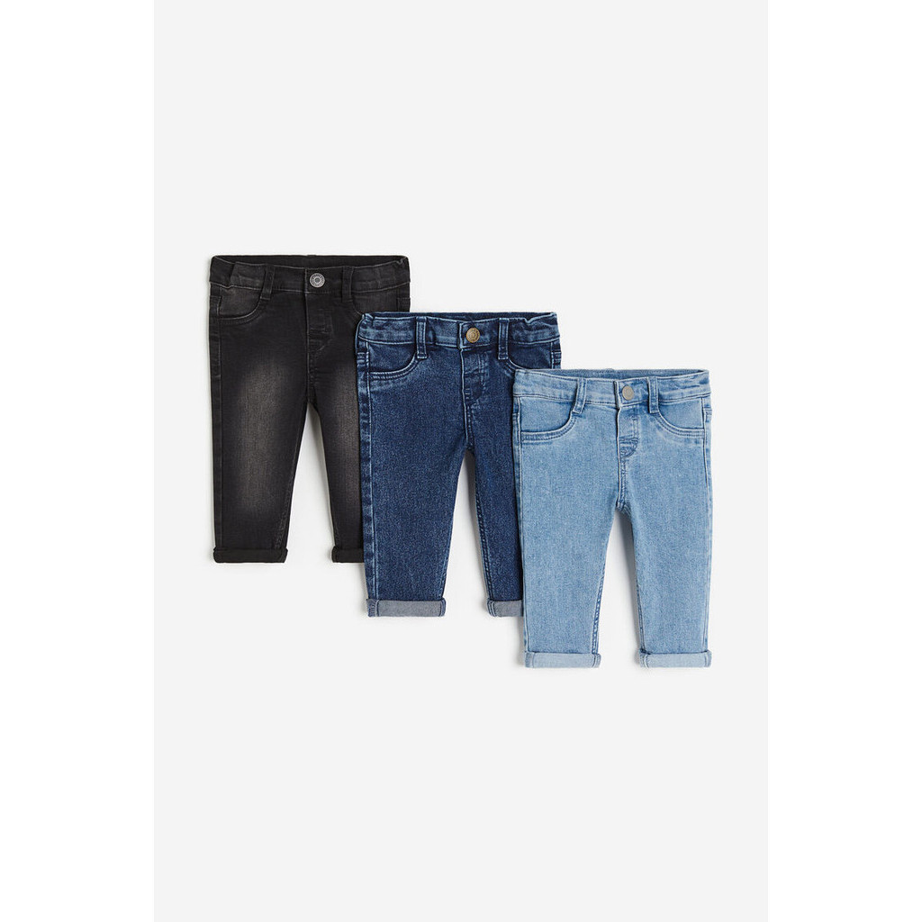 H&M Boy 3-pack Comfort Stretch Skinny Fit Jeans 1045773_3