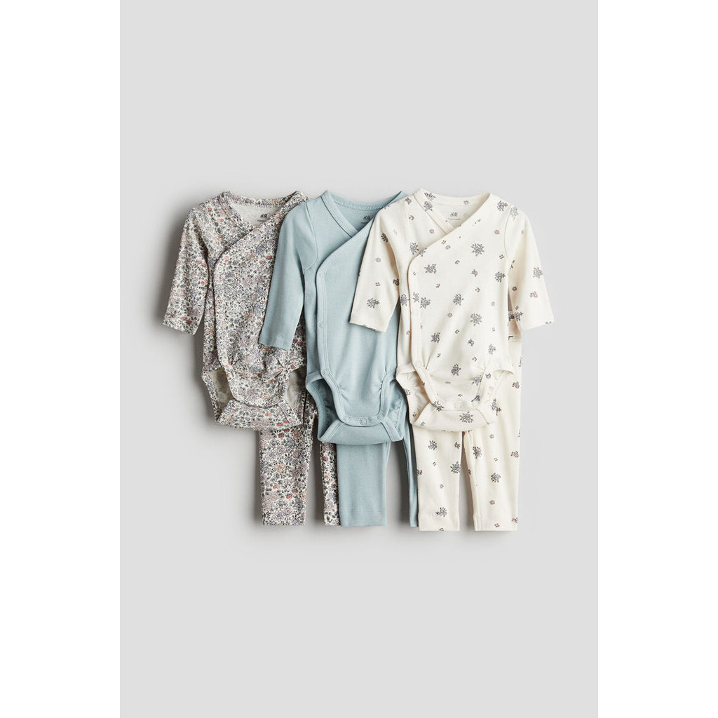 H&M Boy 6-piece bodysuit and leggings set 1249509_1