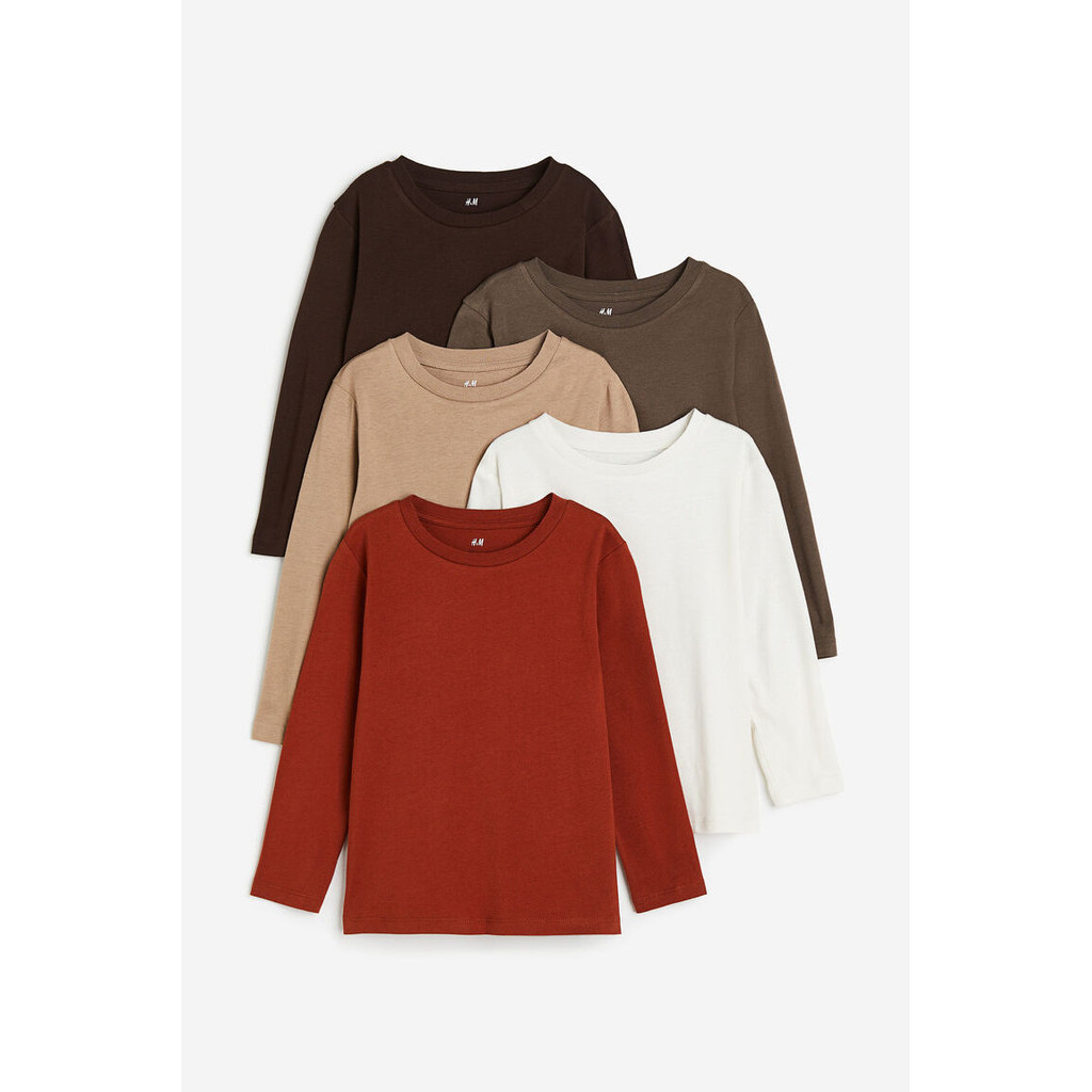 H&M Boy 5-pack long-sleeved T-shirts 0749175_3