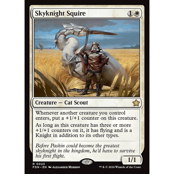 [Foundation] - [FDN] - (R) - [Skyknight Squire] - [2024]