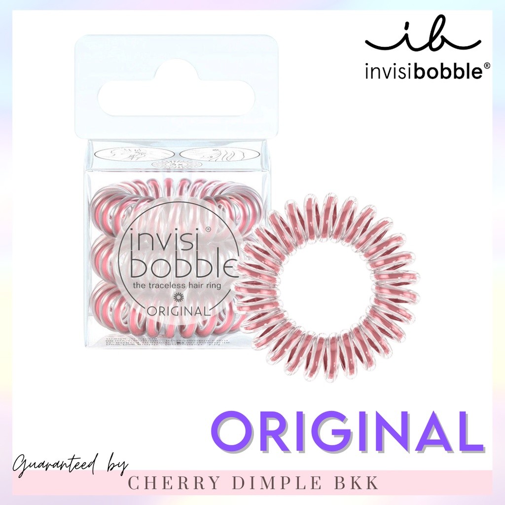 🍒ของแท้·ส่งไว·ถูก🍒INVISIBOBBLE รุ่น ORIGINAL สี "Bella Rosa Galaxy" / ยางรัดผม เยอรมัน ยางมัดผม แท้ 